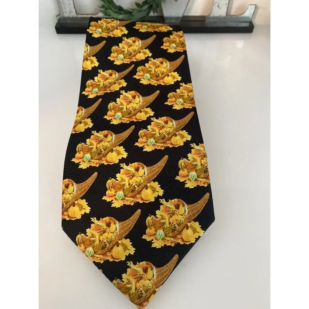 Wild Ties Cornucopia Repeat Vintage Men's 4